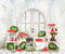 Kate Pastèque Été Cake smash Porte Blanc Toile de fond conçue par Emetselch - Kate Backdrop FR
