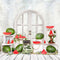 Kate Pastèque Été Cake smash Porte Blanc Toile de fond conçue par Emetselch - Kate Backdrop FR