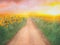 Kate Toile de fond de route de campagne de tournesol pour la photographie - Kate Backdrop FR