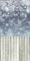 Kate Sweep Mur-à-Sol la toile de fond de bokeh de flocon de neige Planche de bois pour la photographie - Kate Backdrop FR