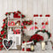 Kate Étagère Roses rouges La Saint-Valentin Toile de fond conçue par Emetselch - Kate Backdrop FR
