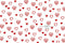 Kate Griffonnages Rouge Coeur Saint-Valentin Toile de fond conçue par Mandy Ringe - Kate Backdrop FR