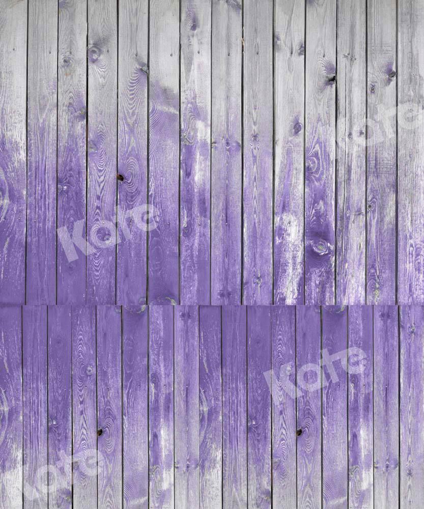 Kate partie de toile de fond d'épissage en bois violet conçu par Chain Photography