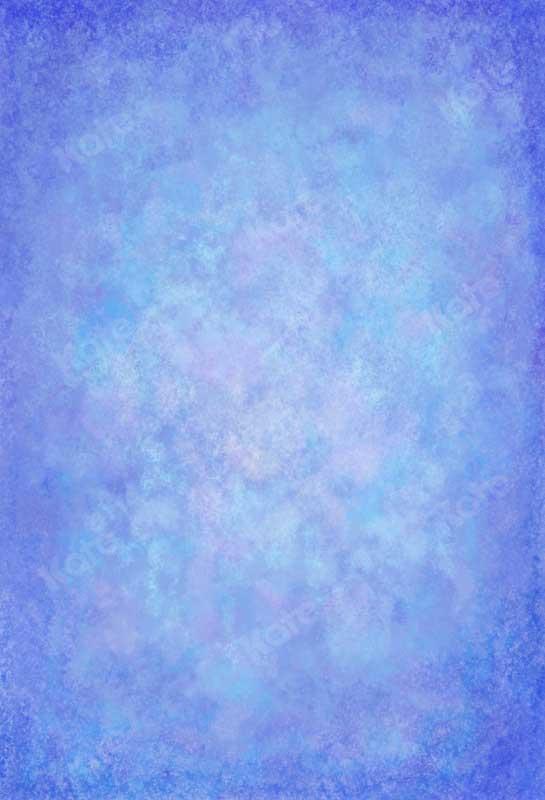 Kate Violet bleu Abstrait Portrait Toile de fond conçu par Kate image - Kate Backdrop FR