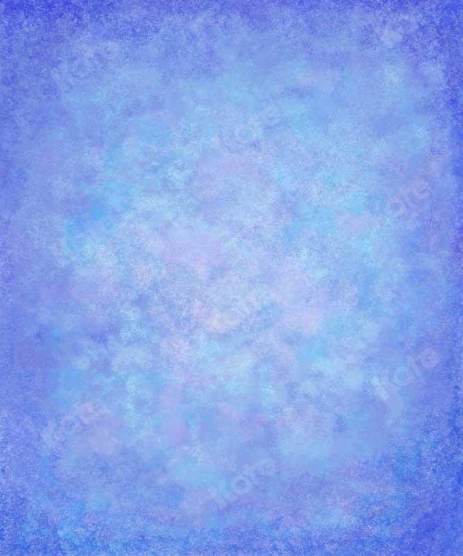 Kate Violet bleu Abstrait Portrait Toile de fond conçu par Kate image - Kate Backdrop FR
