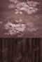 Kate Fleurs abstraites Toile de fond Épissage de planche de bois conçu par Chain Photography - Kate Backdrop FR