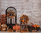 Kate mur de briques de porte de fond de citrouille d'automne conçu par Rose Abbas - Kate Backdrop FR