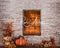 Kate citrouille de toile de fond de fenêtre d'automne conçue par Rose Abbas - Kate Backdrop FR