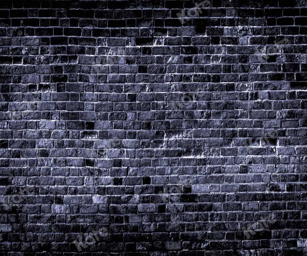 Kate toile de fond de mur de briques noires conçue par Chain Photography