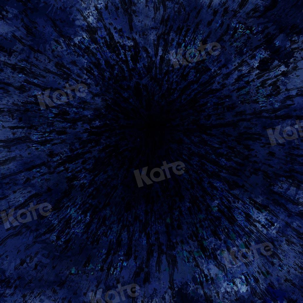 Kate Toile de fond de texture abstraite bleue conçue par Kate Image