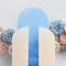 Kate Fleurs Mur Arche Fête Bleu Anniversaire Toile de fond conçue par Mini MakeBelieve - Kate Backdrop FR