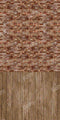 Kate Toile de fond de mur de brique Épissage de grain de bois conçu par Chain Photography - Kate Backdrop FR