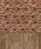 Kate Toile de fond de mur de brique Épissage de grain de bois conçu par Chain Photography - Kate Backdrop FR