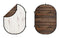 Kate Double-face Bois Brun/Bois Blanc Plancher Photographie Toile de fond Pliable - Kate Backdrop FR