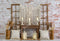 Kate Mur de briques Automne Boho Bougies Toile de fond conçu par Emetselch - Kate Backdrop FR