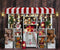 Kate Étagère cadeau Noël Hiver Ours en peluche Toile de fond conçue par emetselch - Kate Backdrop FR
