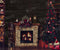 Kate Cheminée Arbre Cadeaux Noël Toile de fond pour la photographie - Kate Backdrop FR