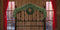 Kate fenêtre de maison en bois de fond de tête de lit conçue par Emetselch - Kate Backdrop FR