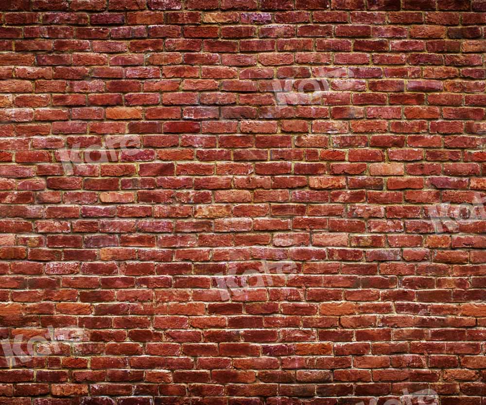 Kate Mur de briques Rouge Toile de fond conçue par Chain Photographie