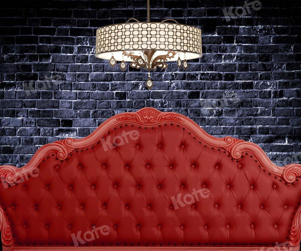 Kate toile de fond de tête de lit rouge Saint-Valentin romantique conçu par Chain Photographie