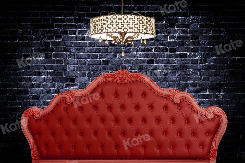 Kate toile de fond de tête de lit rouge Saint-Valentin romantique conçu par Chain Photographie