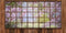 Kate Printemps Fenêtre Mur en bois Fleurs Toile de fond conçue par Chain Photography - Kate Backdrop FR