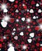 Kate Saint Valentin Toile de Fond Glitter Amour Conçu par Chain Photographie - Kate Backdrop FR