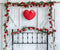Kate Tête de lit avec toile de fond pour la Saint-Valentin Rose conçue par Emetselch - Kate Backdrop FR