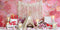 Kate Tente Saint-Valentin Amour Rose Bougies Toile de fond conçue par Emetselch - Kate Backdrop FR