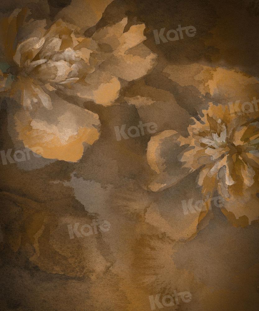 Kate Boudoir de toile de fond de fleurs vintage conçu par GQ - Kate Backdrop FR