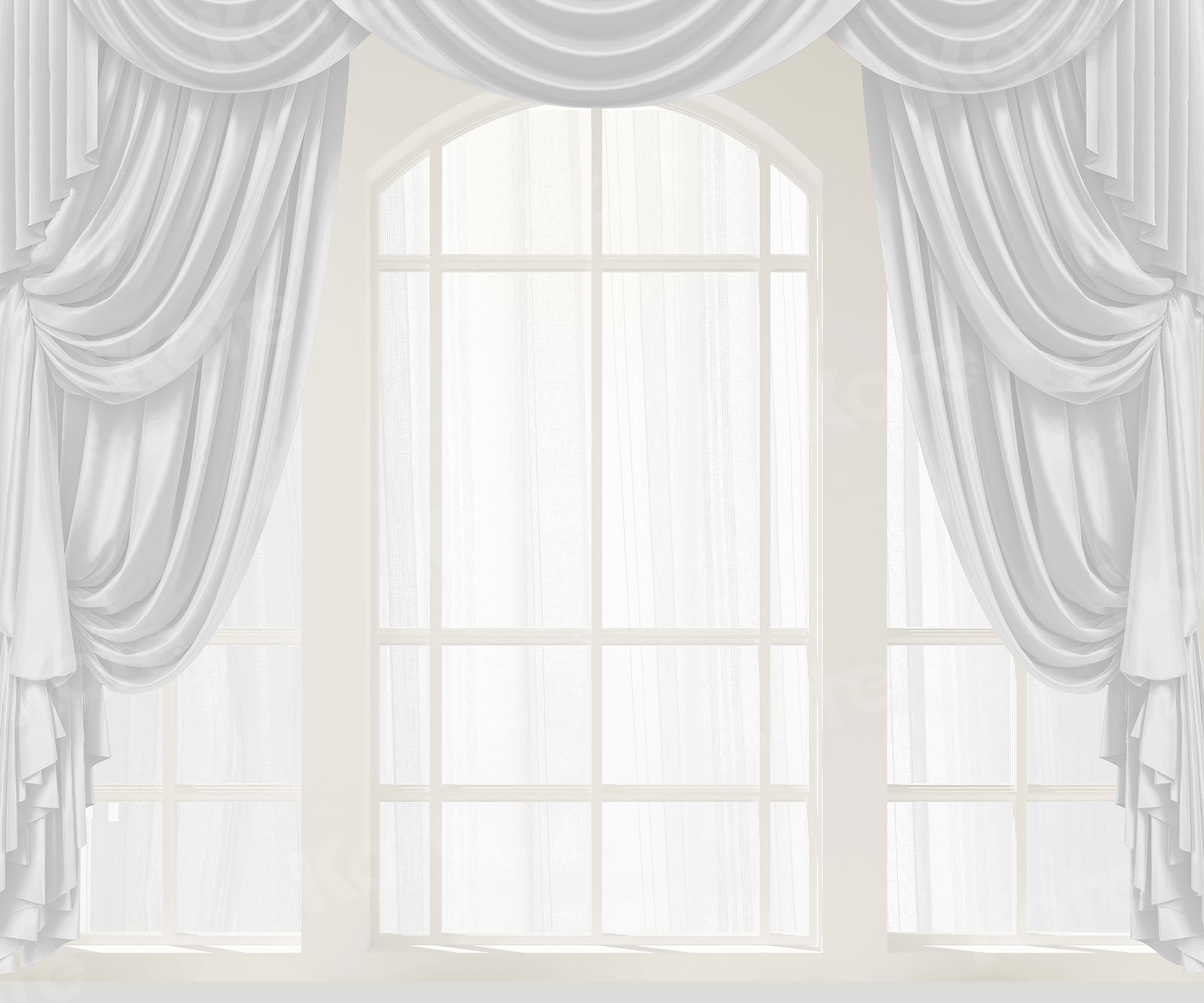 Kate Rideaux Toile de fond Fenêtre Blanc pour la photographie - Kate Backdrop FR