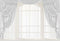 Kate Rideaux Toile de fond Fenêtre Blanc pour la photographie - Kate Backdrop FR