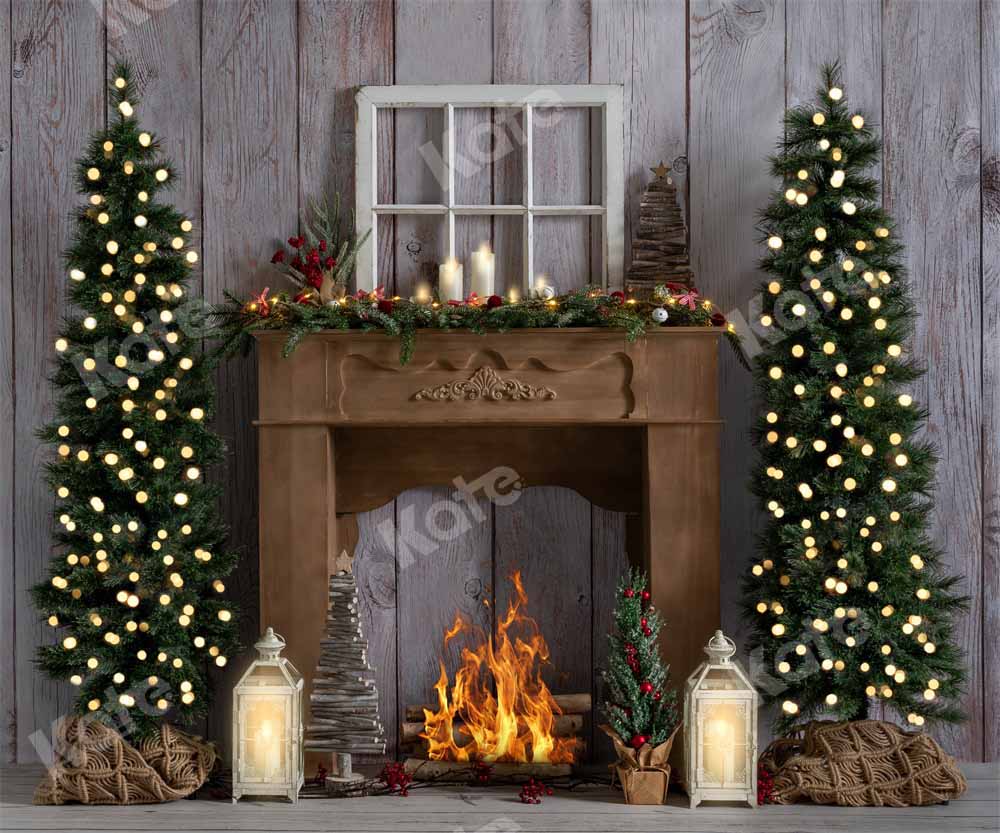 9 inspirations pour se créer une fausse cheminée à Noël