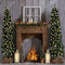 Kate Cheminée Noël Hiver Mur en bois Toile de fond conçue par Emetselch - Kate Backdrop FR
