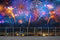 Kate Feux d'artifice d'hiver Toile de fond Nouvel An pour la photographie - Kate Backdrop FR