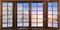 Kate Fenêtre Bois Scène de neige Hiver Toile de fond conçue par Chain Photography - Kate Backdrop FR