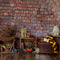 Kate Mur de briques Anniversaire Sorcier Toile de fond conçu par Jenna Onyia - Kate Backdrop FR