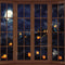 Kate Fenêtre Nuit Halloween Citrouille Toile de fond Conçu par Chain Photographie - Kate Backdrop FR