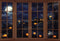 Kate Fenêtre Nuit Halloween Citrouille Toile de fond Conçu par Chain Photographie - Kate Backdrop FR