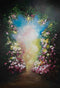 Katebackdrop£ºKate Hand Painted Flowers Spray Painted Backdrop