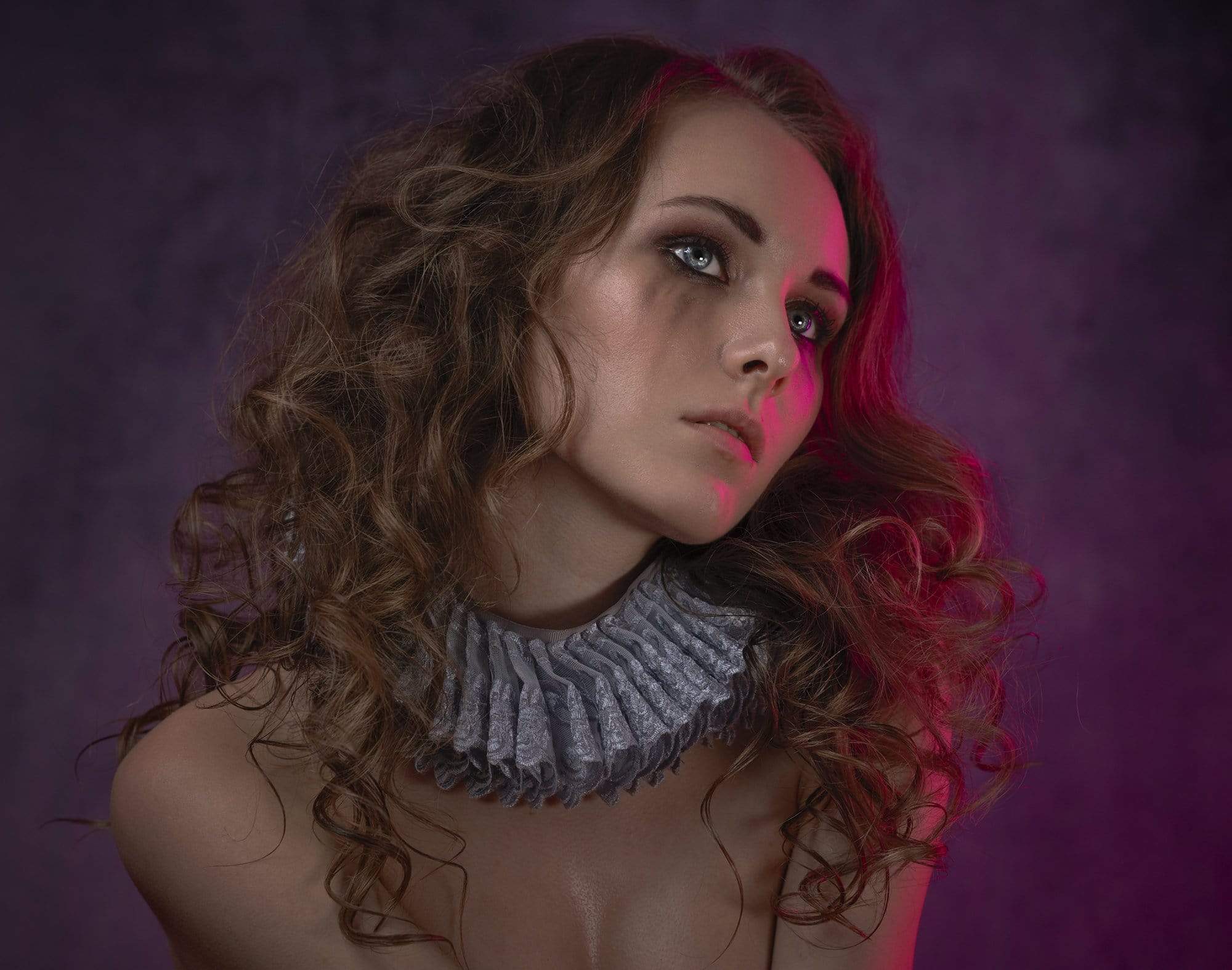 Katebackdrop：Kate Dark Purple Texture Abstract Background Photos Backdrop Portait