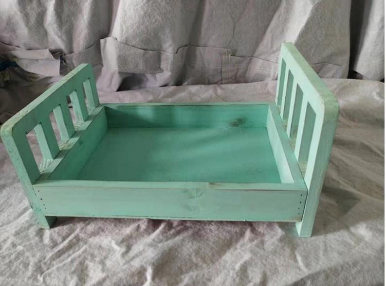 Kate Lit bébé petit lit en bois nouveau-né accessoires photo