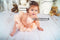 Kate Fleurs Vintage Ours en peluche Enfant Toile de fond conçu par Arica Kirby - Kate Backdrop FR