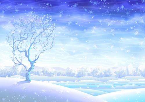Katebackdrop£ºKate Winter Wonderland Fantasy Snow World Backdrop for Christmas holiday