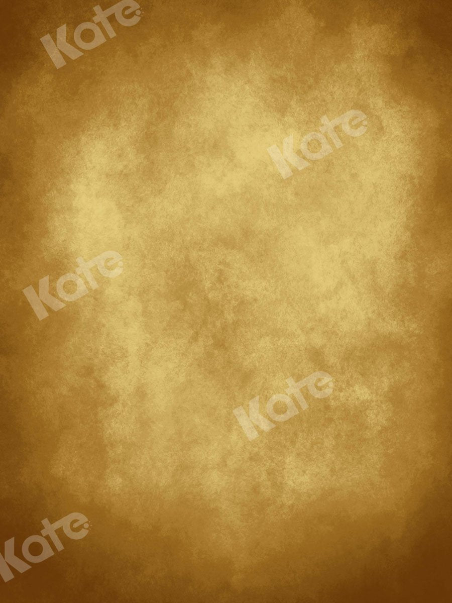 Kate Abstrait Texture Jaune Doré Portrait Toile de fond pour la photographie - Kate Backdrop FR