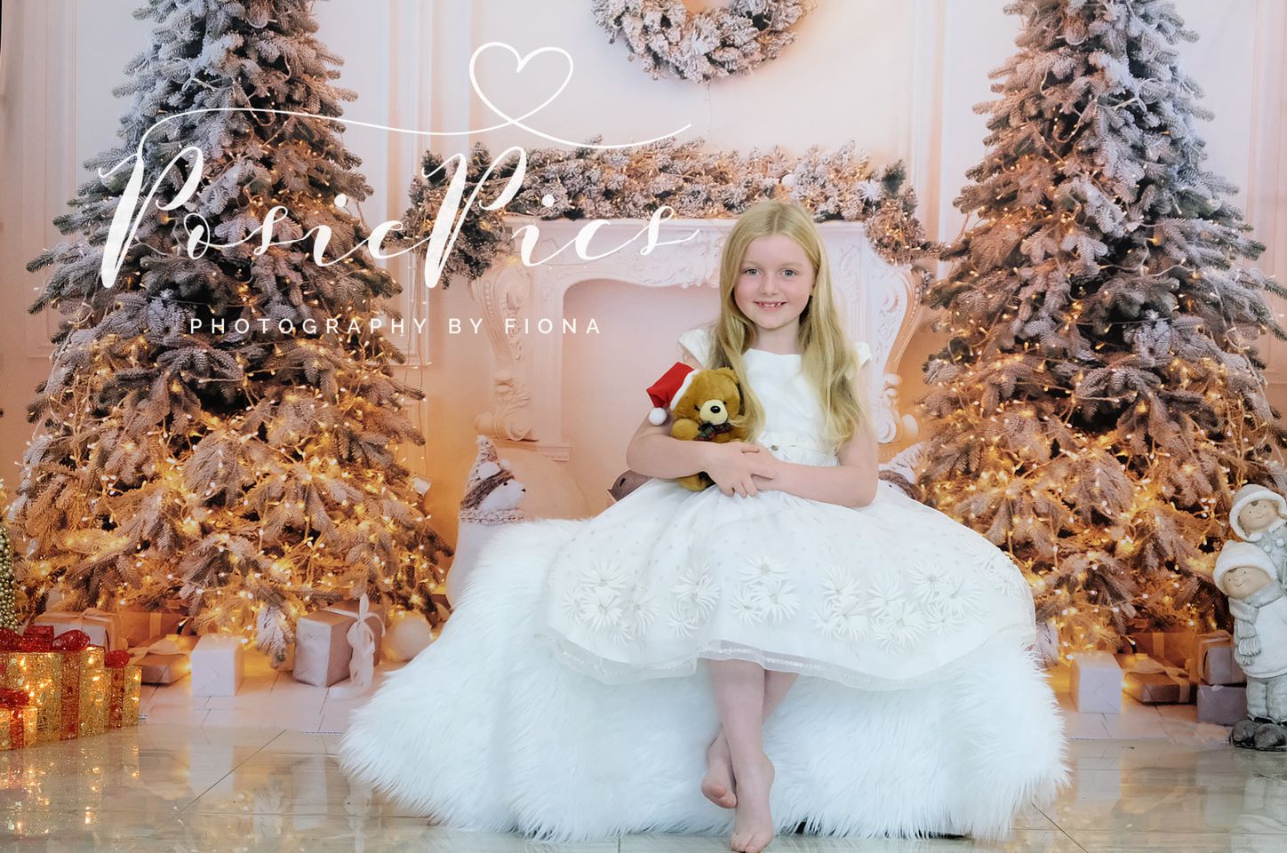 Kate toile de fond de cheminée blanche de Noël pour la photographie - Kate Backdrop FR