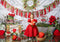 Kate Été Mur en Bois Blanc Fraise Bannière Anniversaire Toile de fond pour la photographie - Kate Backdrop FR