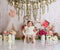 Kate Fête des mères Boho Fleurs Tente Cerf Toile de fond conçu par Lisa B - Kate Backdrop FR