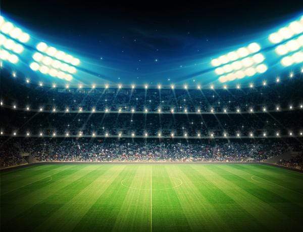 Katebackdrop£ºKate Football Sport Stadium Photography Backdrops Bright Lights Stage Photo Backgrounds