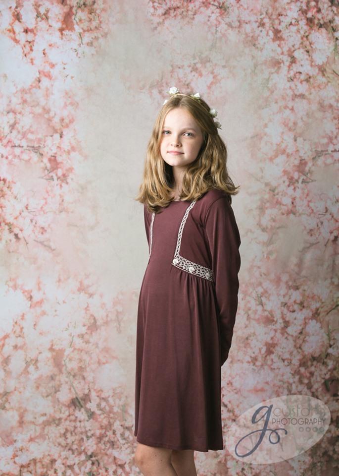 Kate Printemps Fleurs Rose Fête des mères Toile de fond Conçu par Jerry_sina - Kate Backdrop FR